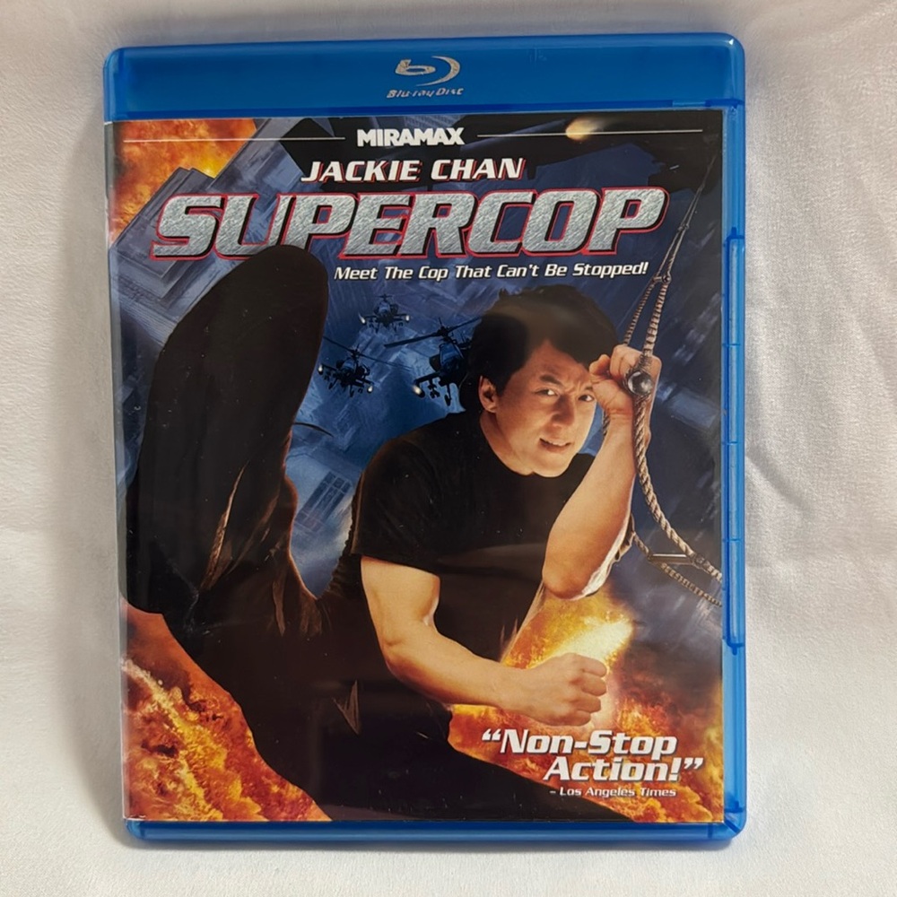 Supercop Blu-Ray Jackie Chan Michelle Khan (2011 Miramax) Action Martial Arts